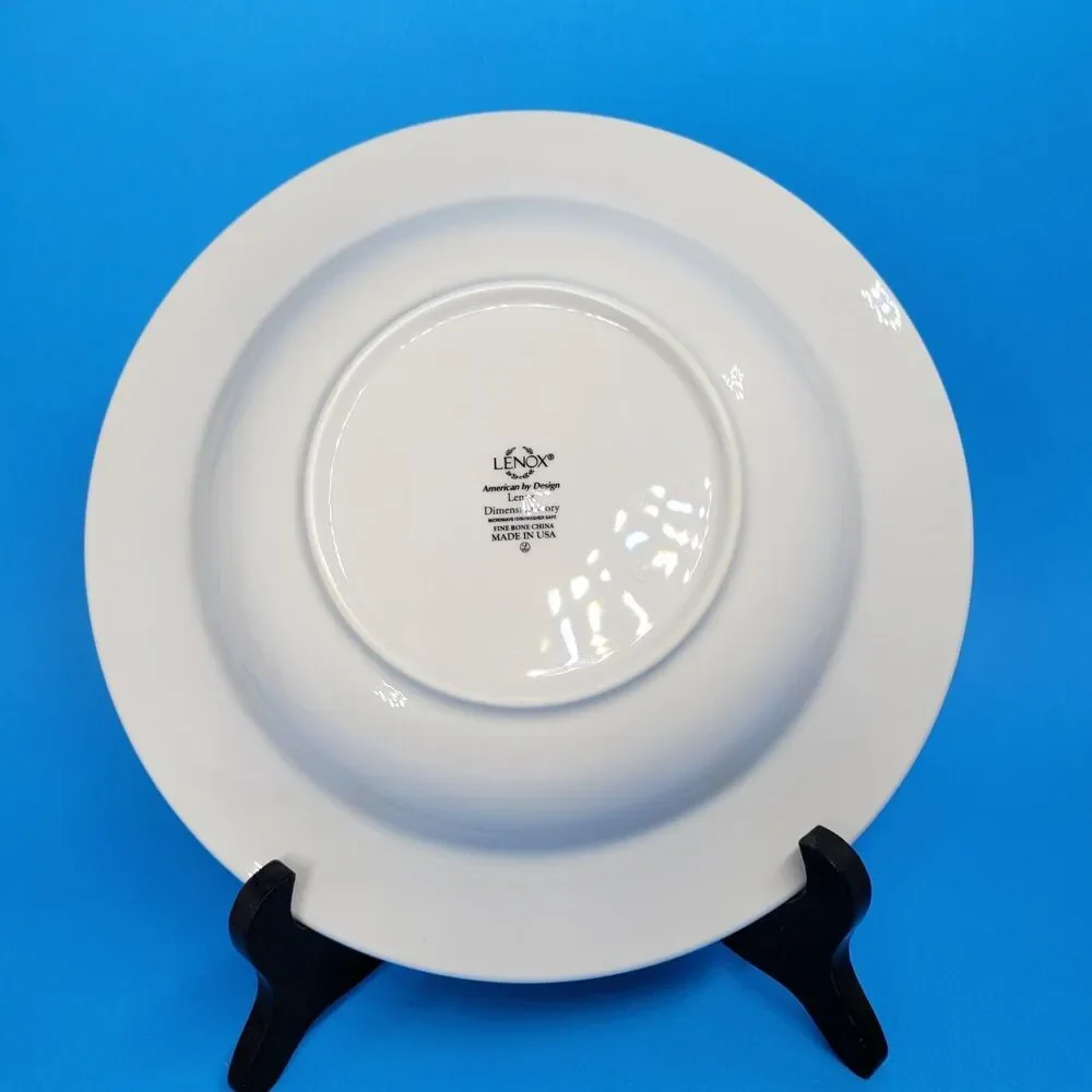 Lenox Dimension Ivory No Trim Rimmed Soup Bowl 9